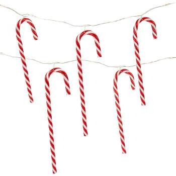 Northlight 10-Count LED Micro Fairy Christmas Lights with Candy Canes