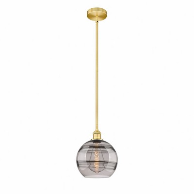 Rochester - 1 Light Stem Hung Mini Pendant In Industrial Style-11.13 Inches Tall and 10 Inches Wide