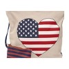 Magid Canvas American Flag Tote With Pouch - 2 of 4