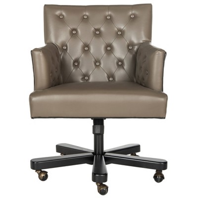Chambers Desk Chair Taupe - Safavieh