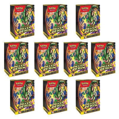Pokemon ME6 Mega Evolution Delta Reign Build & Battle Boxes (10-Pack ...