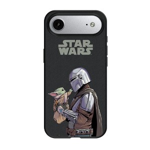 Star Wars Mandalorian Color Block MagSafe Compatible Cell Phone Case for Apple iPhone 17 Series - 1 of 4