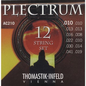 Thomastik AC210 Plectrum Bronze Extra Light Acoustic 12-String Guitar Strings - 1 of 1