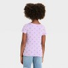 Girls' Short Sleeve Ribbed T-Shirt - Cat & Jack™ - 2 of 3