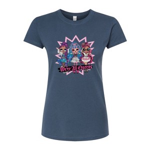 Women's - LOL Surprise! - We're All Queens Fitted Graphic T-Shirt - 1 of 3