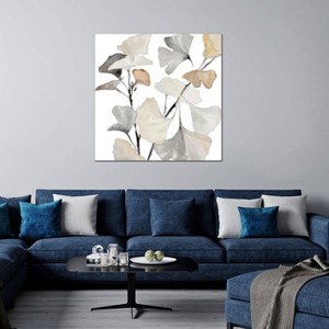 iCanvas Neutral Ginko Stems I by Lanie Loreth Canvas Print Wall Art - 1 of 3