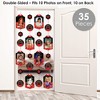 Big Dot of Happiness Red Carpet Hollywood - Movie Night Party Vertical Photo Garland 35 Pieces - 3 of 4
