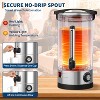 60/110 Cups Stainless Steel Commercial Coffee Urn, Large Capacity Double Wall Heat Retention Thermal Carafe for Wedding, Buffet, Party - 2 of 4