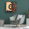 Canvas Wall Art - Sasha 'The Moon Says to the Sun I' Wall Art for Living Room, Bedroom, or Office Décor by Trademark Fine Art - 18 x 18 Inches - 4 of 4