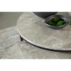 Hanover Grey 2-Piece Round Faux Marble Nesting Coffee Table - 3 of 4