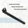 Unique Bargains Aluminum Alloy Bike Seat Post Black - 4 of 4