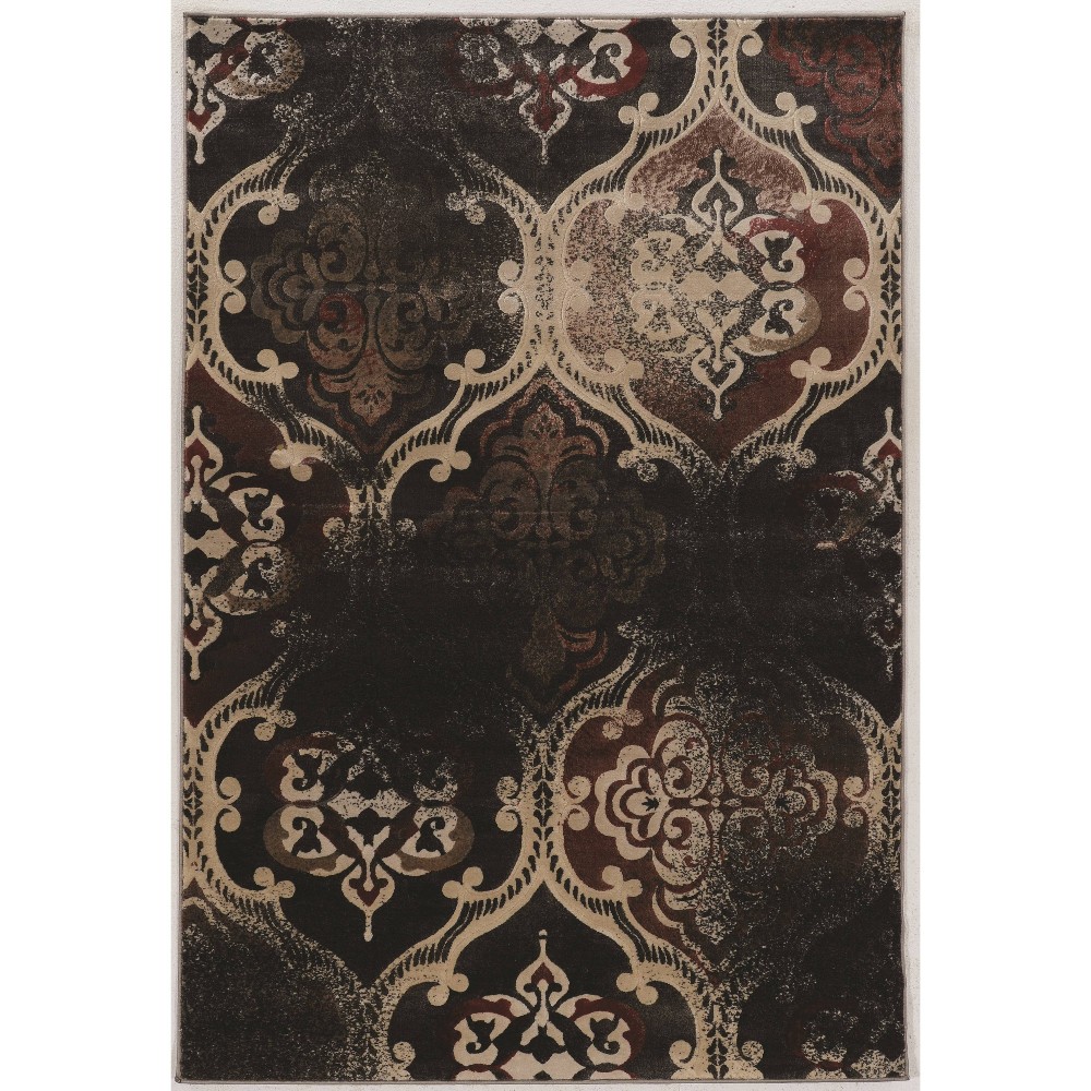 8'x10'3in Jewell Collection Vintage K Arthur Rug Rust - Linon