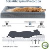 Extra Large Dog Bed, Washable Dog Couch with Removable Waterproof Cover, Orthopedic Large Pet Sofa Bed with Bolster Sides for Sleeping - 4 of 4