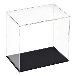 Unique Bargains Acrylic Self-Assembly Dustproof Collectibles Protection Display Case - 1 of 4