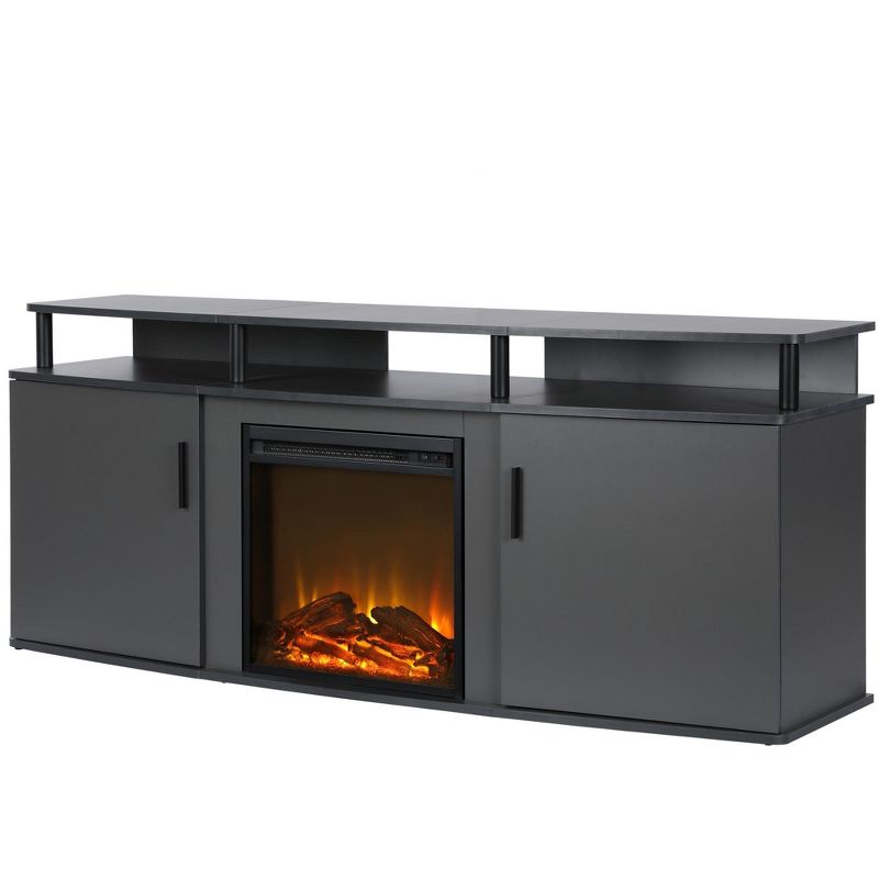 Kimmel Electric Fireplace TV Console for TVs up to 70" - Room & Joy, 3 of 8