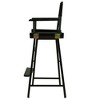 Bar-Height Director's Chair - Black Frame - image 3 of 4