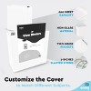 3 Ring Binder Clear View Cover with 2 Inside Pockets, Colored School Supplies Office and Home Binders – by Enday - 3 of 4