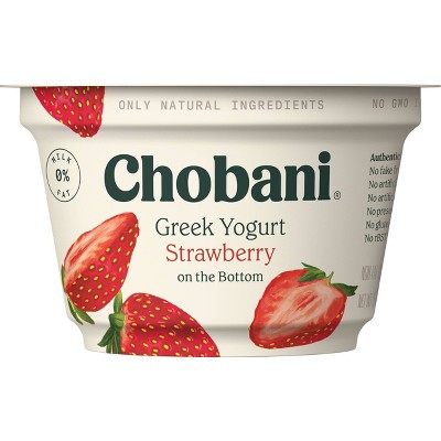 Chobani Strawberry on the Bottom Nonfat Greek Yogurt - 5.3oz