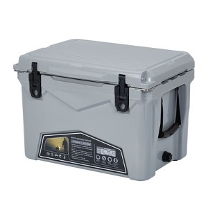 20 Quart Portable Ice Cooler, Insulated Ice Chest Box with Cup Holder, Fish Ruler, Bottle Opener, Portable Leakproof Hard Cooler for Camping, Picnic - 1 of 4