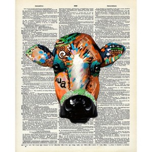 Poster Master Cow Dictionary Art - 1 of 2