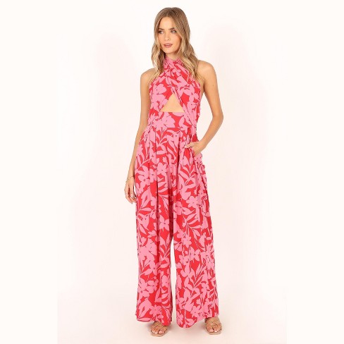 Petal And Pup Womens Lele Halter Jumpsuit : Target