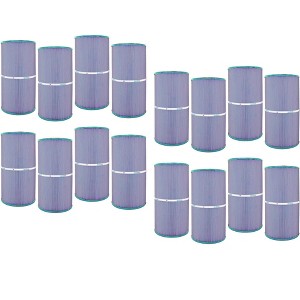 Hurricane 16 Pack HF7469-04P Platinum Purple Pool Filter Cartridge for PCC60, Unicel C-7469, Filbur FC-1975, Clean & Clear 240, SwimClear C2025 - 1 of 4