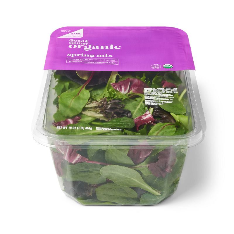 Organic Spring Mix Lettuce - 16oz - Good &#38; Gather&#8482;, 4 of 5