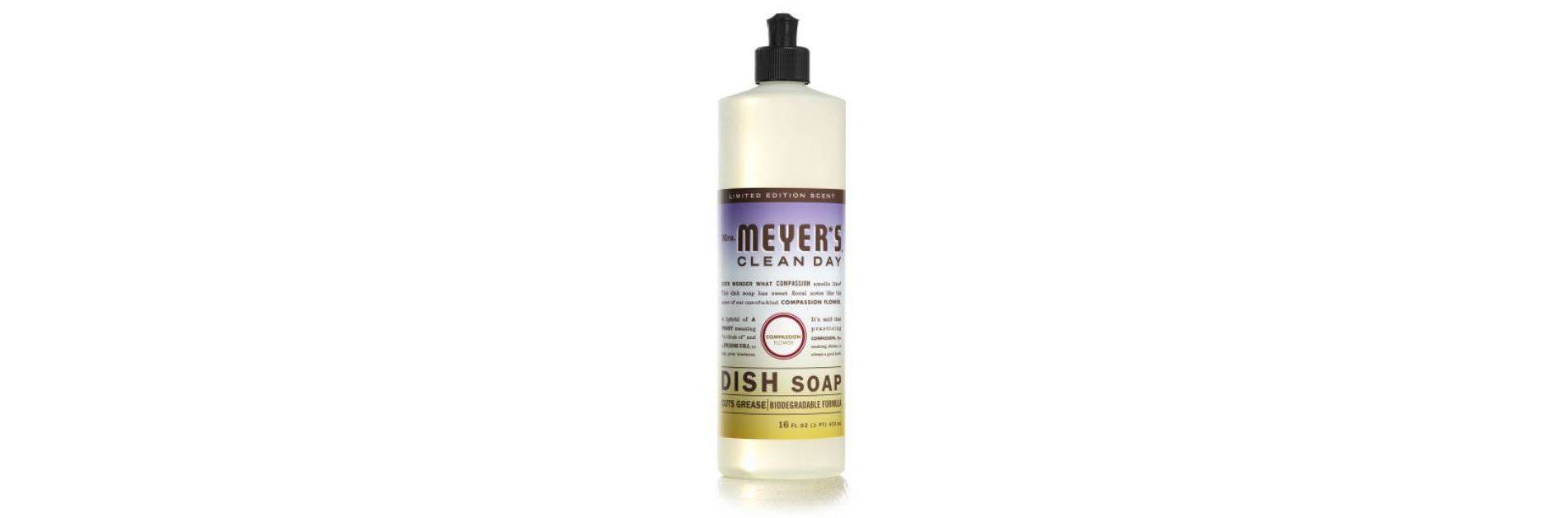 Mrs. Meyer's Clean Day Compassion Flower Dish Soap - 16 fl oz