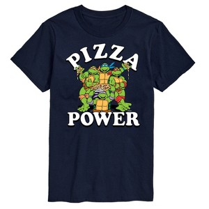 Men's - Teenage Mutant Ninja Turtles - Pizza Power Short Sleeve Graphic T-Shirt - 1 of 4