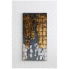 Livabliss Artist 60"H x 30"W Modern Gold Wall Art - 2 of 3