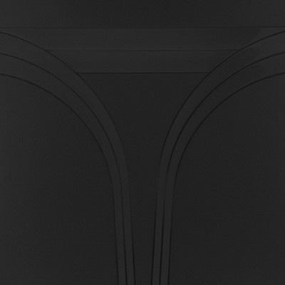 Southern Patio 36 Inch Black Resin Hanging Windowsill Garden Box Planter