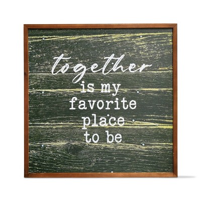tagltd Warm Wishes Favorite Place Wall Art
