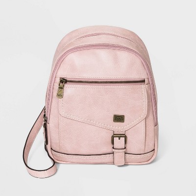 blush pink backpack