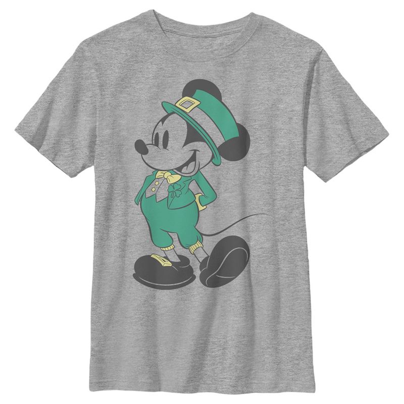 Boy's Disney Mickey Mouse Leprechaun T-Shirt, 1 of 6