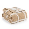 Amelie Home Reversible Plush Knit Throw Blanket - Soft & Cozy Feather Yarn Design - 4 of 4