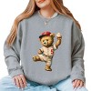 Simply Sage Market Baseball Bear Sweatshirt - 2 of 4