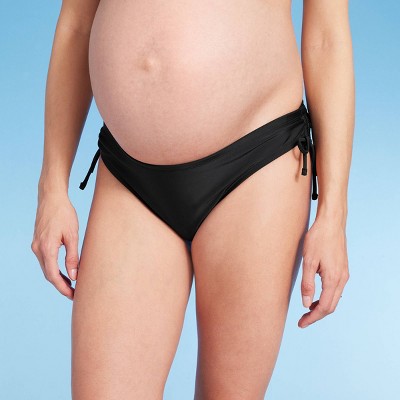 Maternity Side-Tie Swim Brief - Isabel Maternity by Ingrid & Isabel™ Black