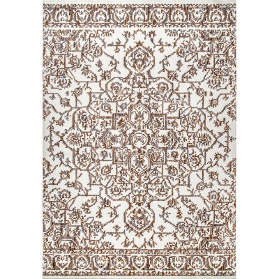 Nuloom Transitional Medallion Elisa Indoor Area Rug