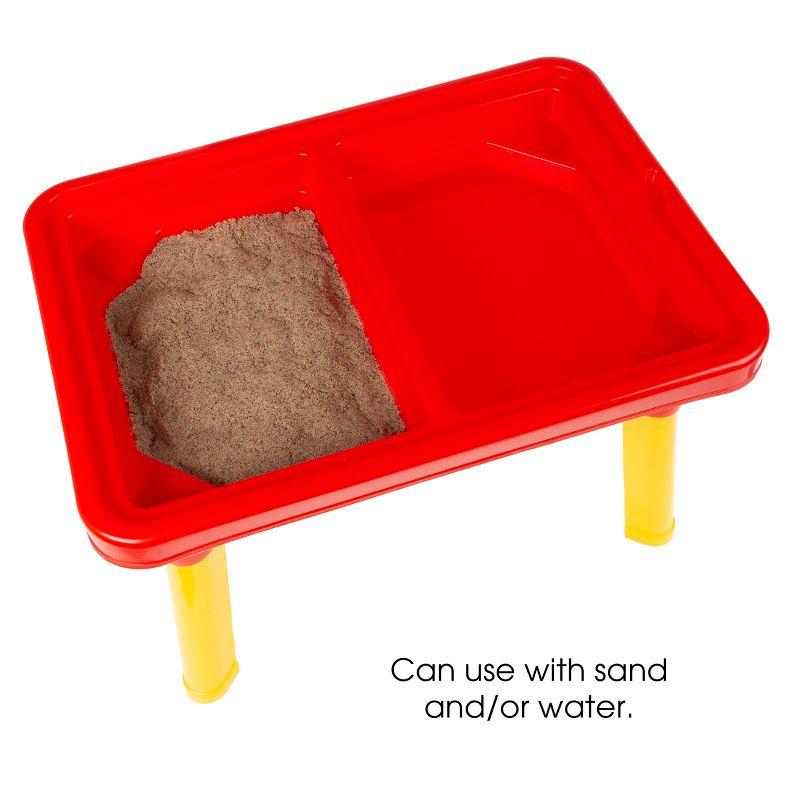 Toy Time Kids' Water and Sand Sensory Table With Lid and Toys - 17.5" x 11", 3 of 9