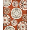 Unique Loom    Outdoor Modern Circles Area Rug - 2 of 4