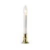 IMC Electric Candle with Incandescent Bulb and Light Sensor, Brass, 9in - 3 of 3