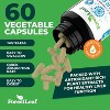 Forest Leaf Liver Detox Cleanse, Fatty Liver Repair Liver Supplement with Milk Thistle, Dandelion Root Extract & Herbs - 60 Caps - 4 of 4