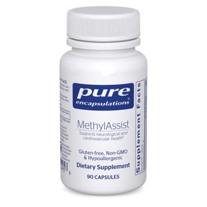 Pure Encapsulations MethylAssist 90's - B Vitamin Complex - Methylation Support* - Heart Health & Brain Health - Non-GMO & Gluten Free - 90 Capsules - 1 of 4