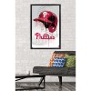 Trends International MLB Philadelphia Phillies - Drip Helmet 22 Framed Wall Poster Prints - 2 of 4