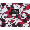 Disney Mickey Mouse Backpack Vintage Character Sublimated Laptop Travel Backpack Black - 3 of 4