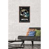 Trends International NFL Jacksonville Jaguars - Neon Helmet 23 Framed Wall Poster Prints - 2 of 4