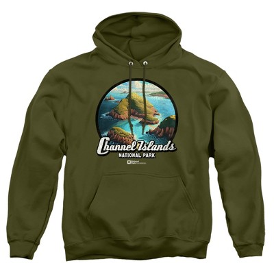Men's Channel Islands National Park Birds Eye View Pull-Over Hoodie