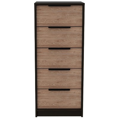 PAGED 5 Drawers Dresser Chest of Drawers with Modern Design, Dresser for Bedroom