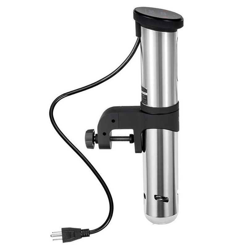 Monoprice Sous Vide Immersion Cooker 1100W - Black/Silver With Adjustable Clamp, Quite Motor, and Simple Controls - From Strata Home Collection, 4 of 7