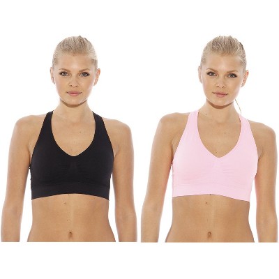 Just Intimates Racerback Sports Bra (Pack of 2)